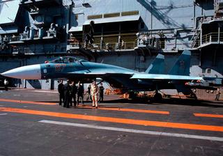 Number of MiG-29K and Su-33 carrier-based aircraft revealed while Admiral Kuznetsov aircraft carrier is under repair