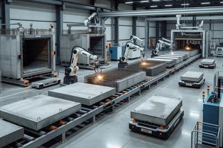 A reinforced concrete "constructor" for rapid construction has been launched at a factory near Kashira