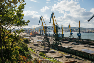 Ювелирная работа: краны Liebherr, Zoomlion и Tadano помогли установить стреловое устройство «Витязя» в Находке