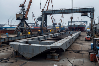 Passenger Floating Berth PRP-36 Laid Down in Leningrad Region for Neva Travel
