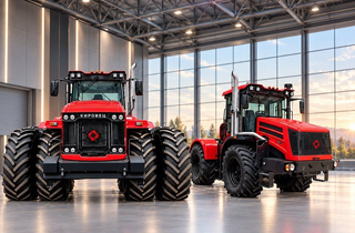 PTZ brought two Kirovets tractors to Agrosalon-2026: with KAMAZ engines of 460 hp and YaMZ of 300 hp
