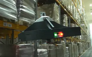 El dron "NTR Tomsk" realizó un inventario en un almacén a una temperatura de -20ºC