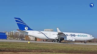 Новый российский пассажирский самолет Ил-96-400М испытали в небе