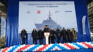 Средне-Невский завод ОСК закладывает 12-й тральщик проекта «Александрит»
