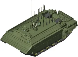 En Rusia patentan un nuevo vehículo de control basado en el tanque T-90M