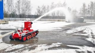 Robots bomberos enviados a las centrales nucleares de Novovorónezh y Kalínin