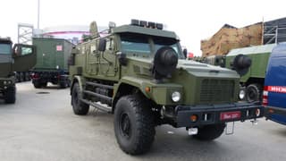 Hatch with a machine gun turret, KamAZ chassis, armored hull: Motorized rifle units of the Central Military District receive "Asteys" and "Akhmat" armored vehicles