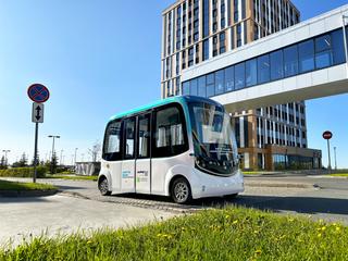 Se lanza un electrobús no tripulado en Innopolis