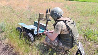 De componentes disponibles: militares rusos desarrollaron un robot de evacuación