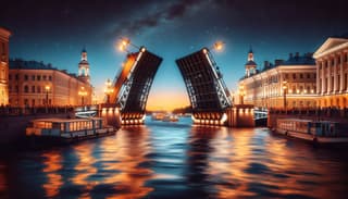 El horario de apertura de puentes levadizos en San Petersburgo se ha añadido a la aplicación "Yandex Viajes"