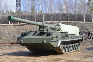 "Destroys a building with the first hit": Rostec calls the self-propelled gun "Malka" one of the most powerful in the world