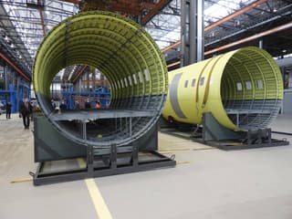 Cada vez más cerca de la actualización de la flota aérea: la fábrica "Sokol" ensambla secciones del fuselaje del avión Il-114-300