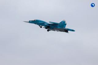 Российский истребитель Су-34 разбился в Волгоградской области