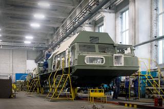 La planta mecánica de Lípetsk suministró chasis de orugas autopropulsados para equipos militares
