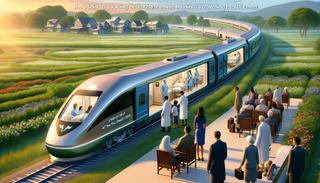 AI-powered Medical Center: Innovative Train to Travel Across Five Regions Starting in September
