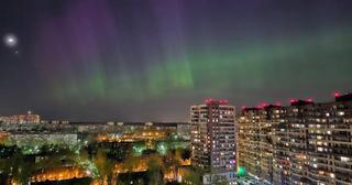 La aurora boreal "pintará" el cielo sobre Moscú