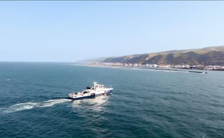 For Border Security: Patrol Ship "Podolsk" Arrives in Sakhalin