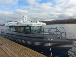 En Nizhni Nóvgorod, se botó el barco "Patrullero-17"
