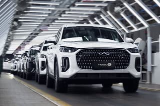 Chery запустила производство нового Tiggo 9 для России