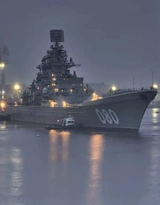 Появились первые кадры крейсера «Адмирал Нахимов» после модернизации: вышел на ходовые испытания