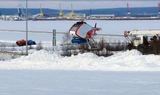 Вертолёты-беспилотники БАС-200 будут сопровождать ледоколы в Арктике