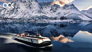 Water, Ice, and Land Passability: Almaz Central Marine Design Bureau Showed a Project of an Air Cushion Cargo Vessel