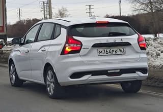 Появилось первое живое фото нового универсала Lada Iskra SW