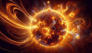Four Powerful Class M Solar Flares Recorded on the Sun: Risk of Magnetic Storms