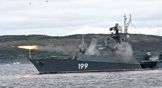 Российский «Альбатрос» нашёл подлодку в Баренцевом море и открыл огонь из бомбомёта РБУ-6000