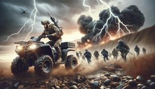 Легендарный ВАЗ-2114 «Самара» переделали в квадроцикл для российских военных: удивительные кадры