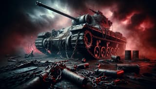 Неожиданная переделка защитила танк Т-72Б3 от дронов-камикадзе