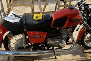 Didn't smell gasoline: a unique IZH "Planeta-5" motorcycle put up for sale in Tatarstan
