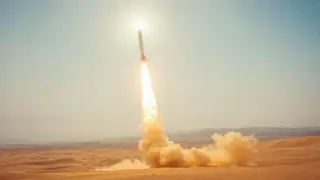 Таинственную ракету с самонаведением класса «земля-земля» разработали для российских военных: первые кадры боевой работы
