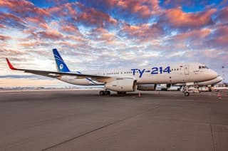 Модернизированный лайнер Ту-214ЛЛ отправился в тестовый полёт