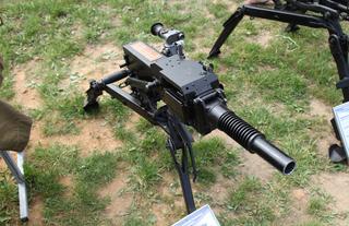 The advantage of the Russian AGS-17 "Flame" over NATO grenade launchers is named