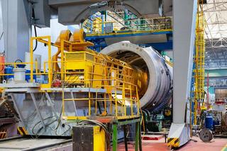 Sellan el cuerpo del reactor para la central nuclear de El Dabaa en la fábrica "Izhora" en San Petersburgo