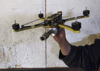 Flying Air Defense System with Recoilless Shotgun for UAV Combat Developed in Russia: Test Footage Released
