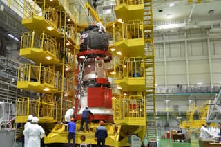 "Soyuz MS-26" en Baikonur, cosmonautas en la centrífuga: cómo se prepara el nuevo lanzamiento a la ISS