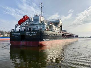 General cargo vessel "Leonid Bagrov" built at the Oka Shipyard set off on its first voyage