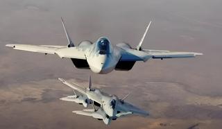 Стал известен предварительный объем выпуска истребителей Су-57 и Су-35С в России