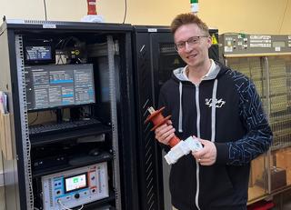 Unique Stand for Ultra-Fast Verification of Electricity Meters Created at NSTU