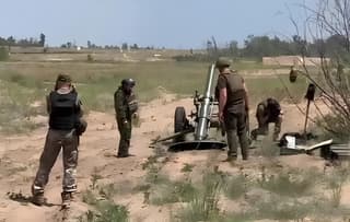 North Korean 140 mm Towed Mortar Begins Testing by Russian Military at Training Ground