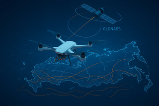 Sistema de identificación de drones desarrollada por las compañías GK "Geoscan" y AO "GLONASS"