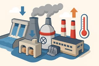 Производство электроэнергии в России сократилось: выработка в январе-мае снизилась на 1,8%