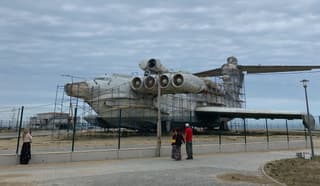 «Caspian Monster» hidden from vandals: Soviet ekranoplan «Lun» closed to visitors in Dagestan