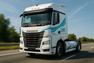 El KamAZ-54901 de GNL completa con éxito las pruebas: se confirma el ahorro de combustible y el respeto al medio ambiente