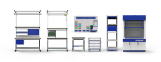 Rostec enterprise presented a line of Russian industrial furniture for electronics