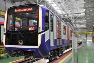 El primer tren de metro "Ermak" fue enviado a Novosibirsk