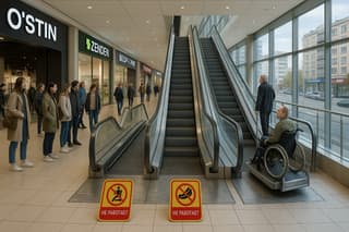 Escaleras a ninguna parte: las escaleras mecánicas podrían dejar de funcionar en los centros comerciales de Rusia a partir del 1 de septiembre