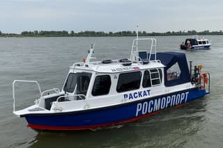Three Hydrographic Boats of Project AMG 112 Join Astrakhan Branch of Rosmorport